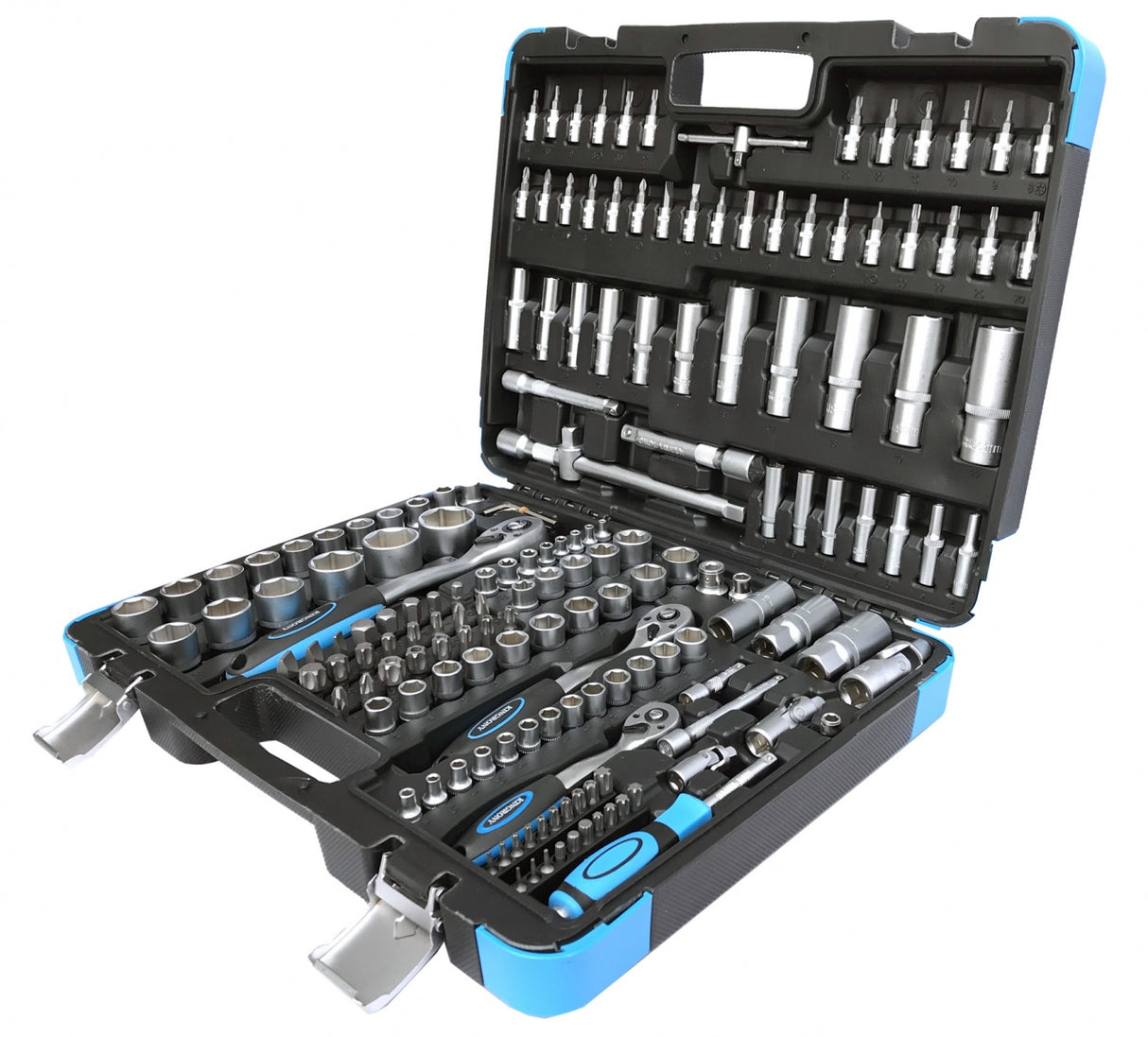 SOCKET SET | 6.3 MM (1/4") / 10 MM (3/8") / 12.5 MM (1/2") | 171 PCS. (KR121171B)