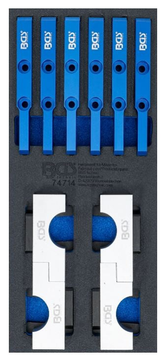TOOL CASE 1/3: CAMSHAFT ALIGNMENT TOOL SET | FOR MERCEDES-BENZ M176, M177 (74714)
