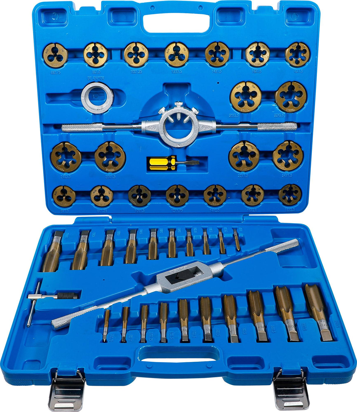 TAP AND DIE SET | TIN-COATED | M6 - M24 | 45-TLG. (1899)