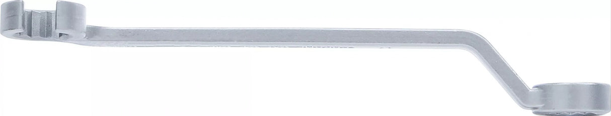 DOUBLE RING SPANNER, OPEN | FOR DIESEL INJECTOR PIPES | 17 MM (8291)