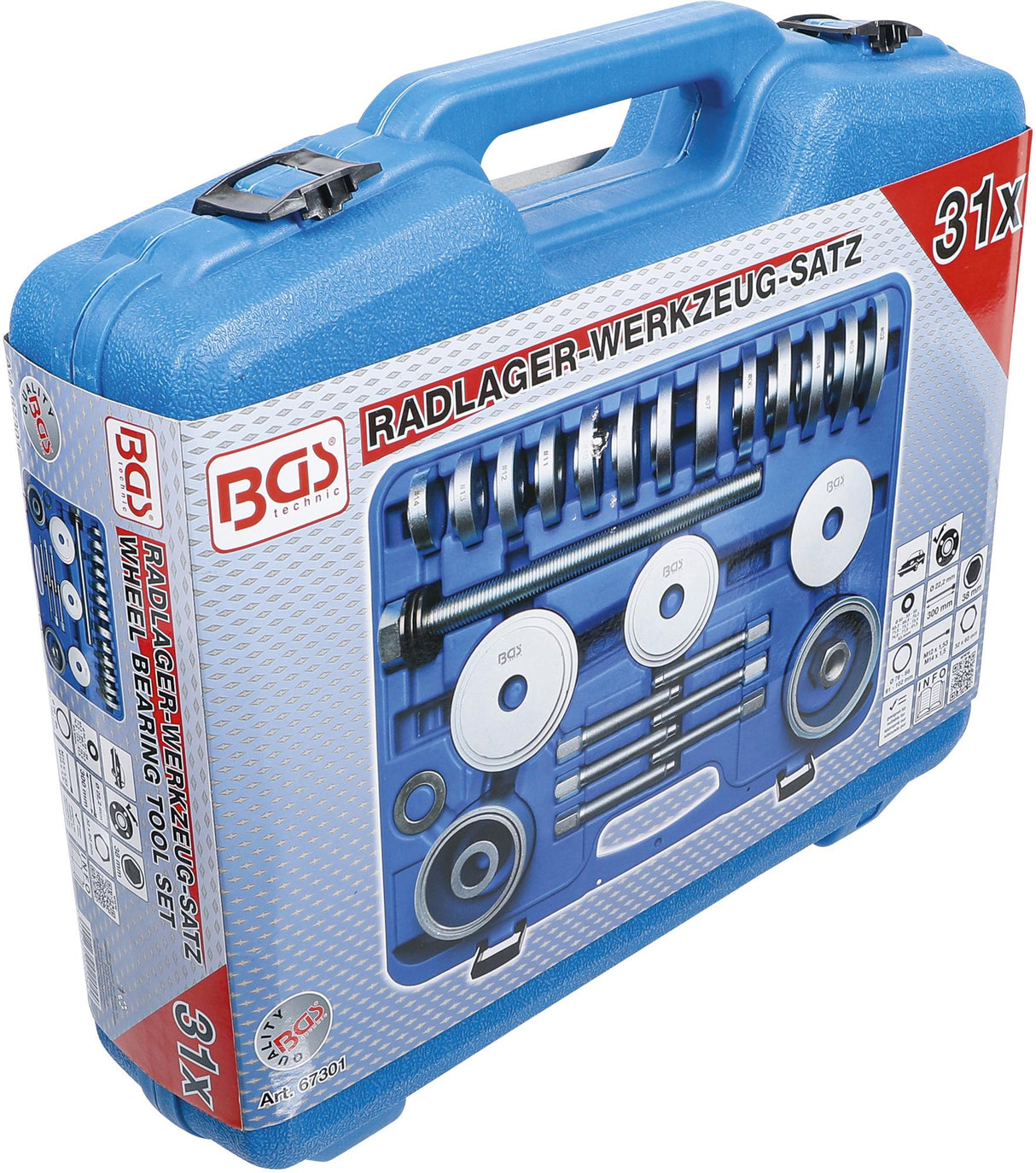WHEEL BEARING TOOL SET | 31 PCS. (67301)