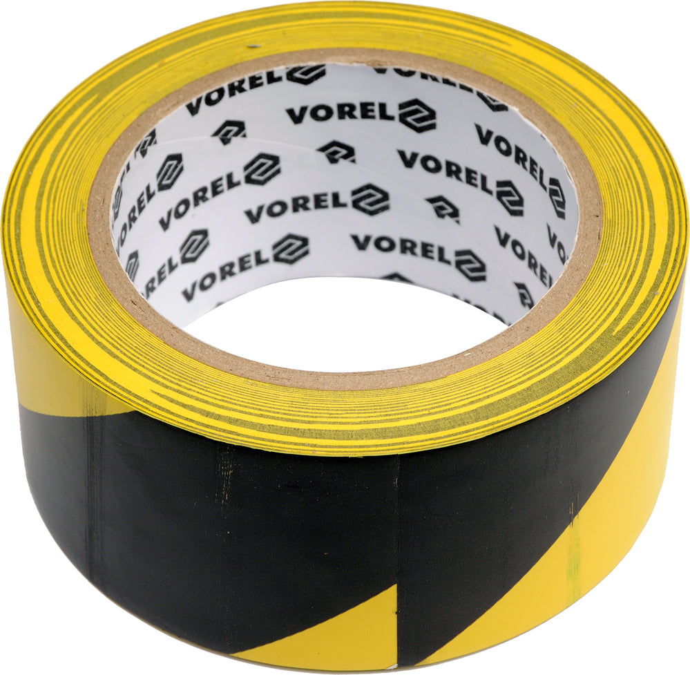 WARNING TAPE YELLOW / BLACK 48MMX33M (75231)