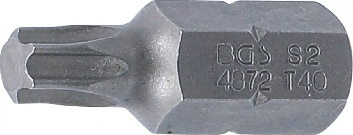 BIT | LENGTH 30 MM | 10 MM (3/8") DRIVE | T-STAR (FOR TORX) T40 (4872)