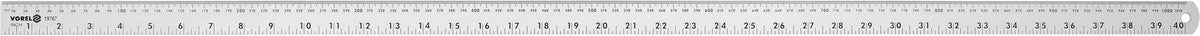 ALUMINIUM RULER 1000 MM (19767)