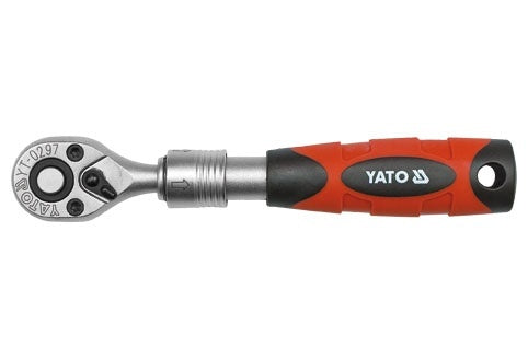 TELESCOPIC RATCHET HANDLE 1/4" (YT-0297)