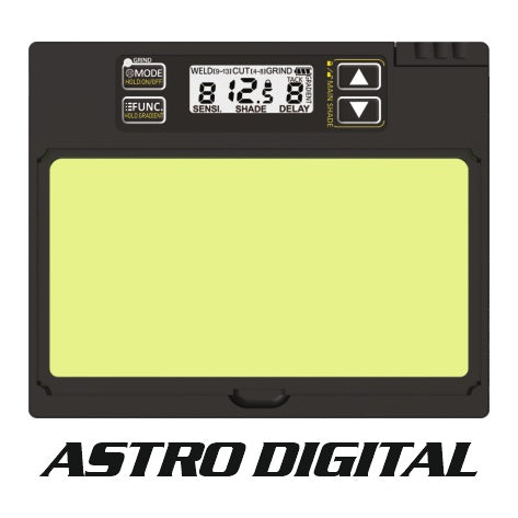 WELDING HELMET | DIGITAL TRUE COLOR FILTER | ASTRO (YT-73936)