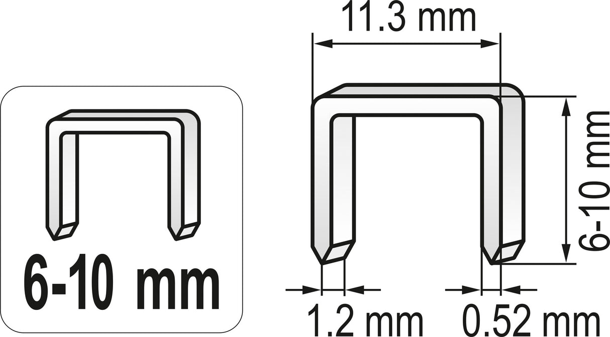 HAMMER STAPLER 6-10MM (71080)