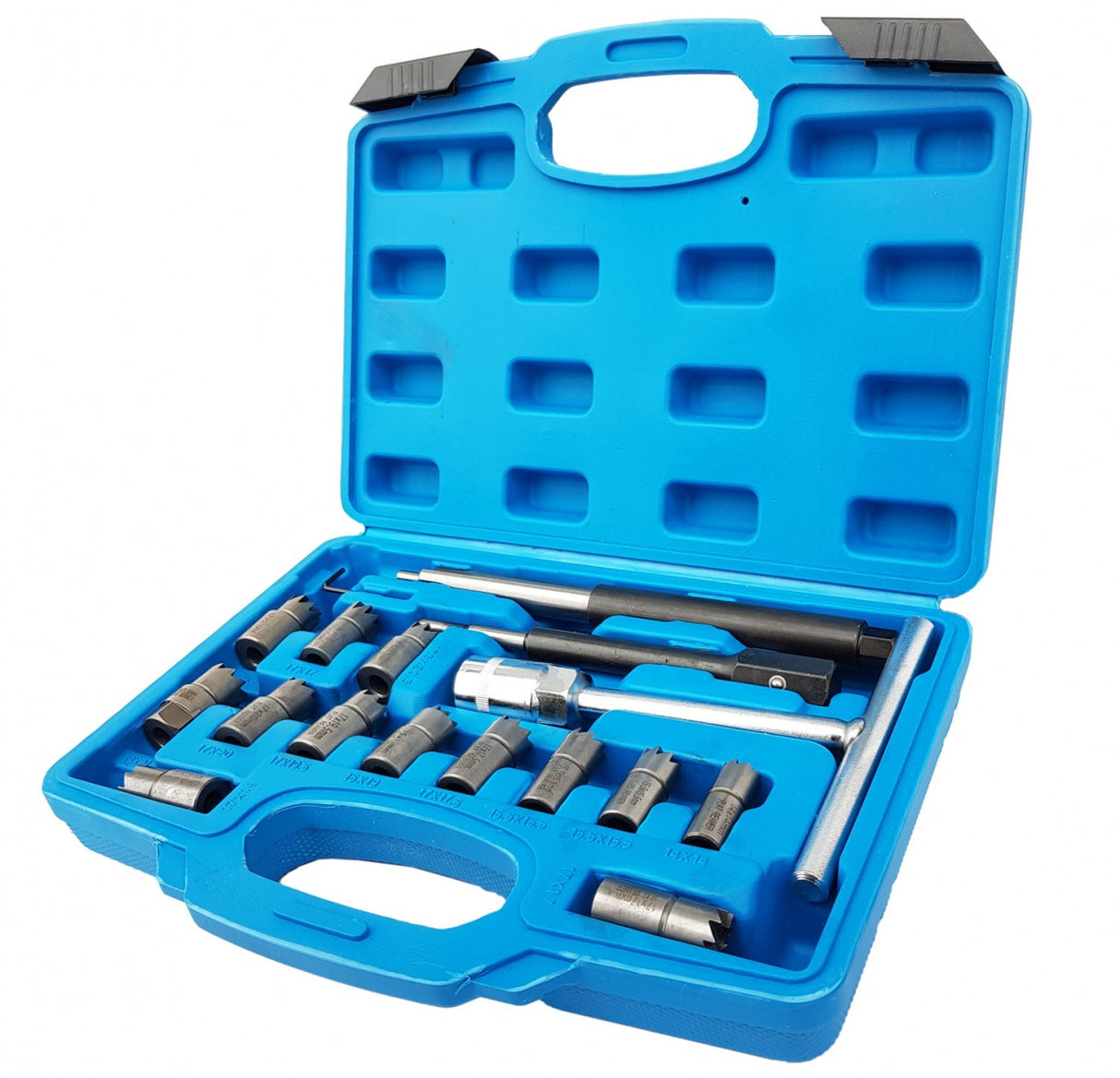 DIESEL INJECTOR SEAT REAMERS | 17 PCS. (DSC17)