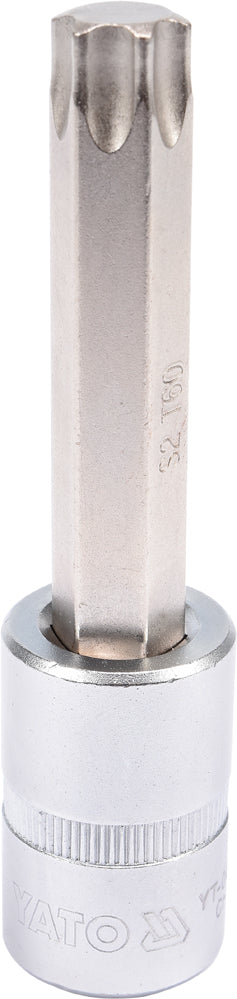 SOCKET BIT TORX 1/2" T60 L100MM (YT-04328)