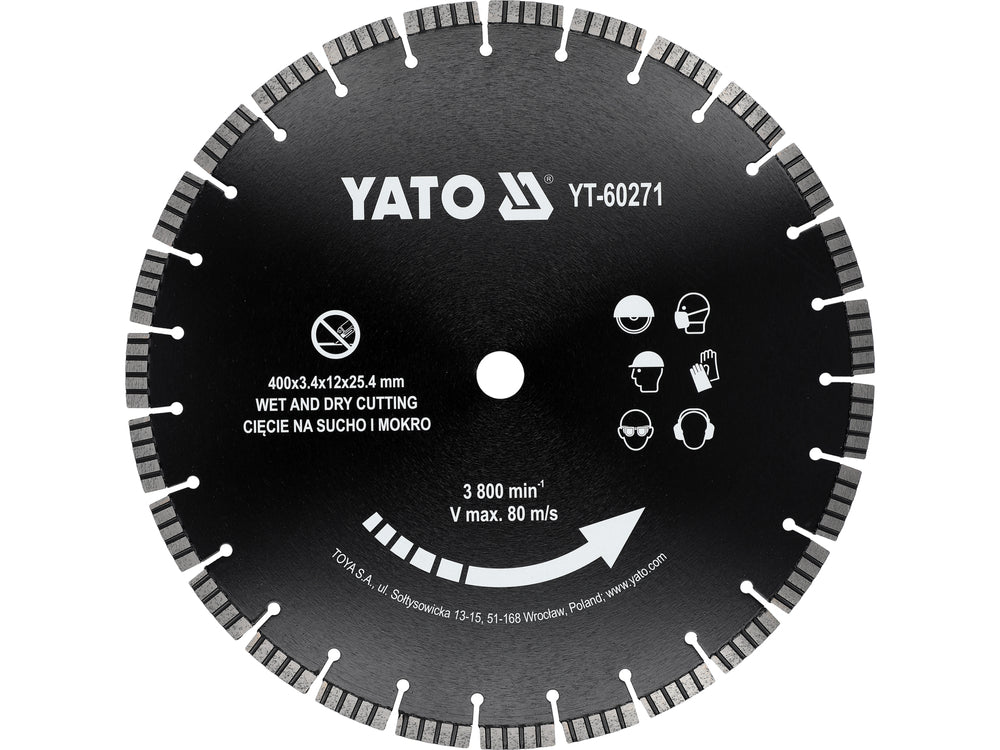 DISC FOR CUTTER 400MM (YT-60271)