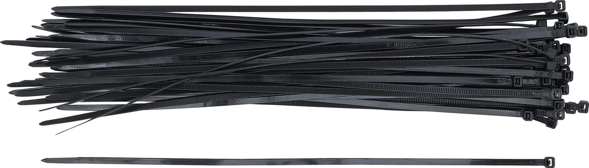 CABLE TIE ASSORTMENT | BLACK | 4.5 X 350 MM | 50 PCS. (80877)