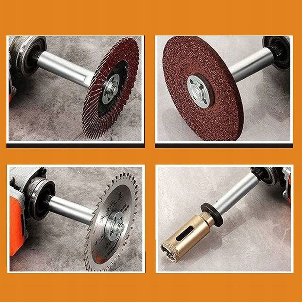 EXTENSION BAR SET FOR VELCRO PADS | 75 / 100 / 125 MM | M14 | 3 PCS. (REB3)