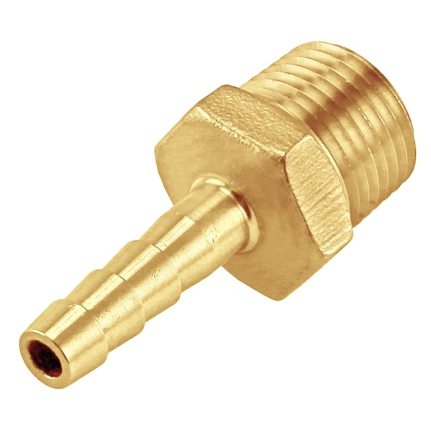ADAPTER FOR HOSE WITH EXTERNAL THREAD | 1/4" - 8 MM (AET14-8)