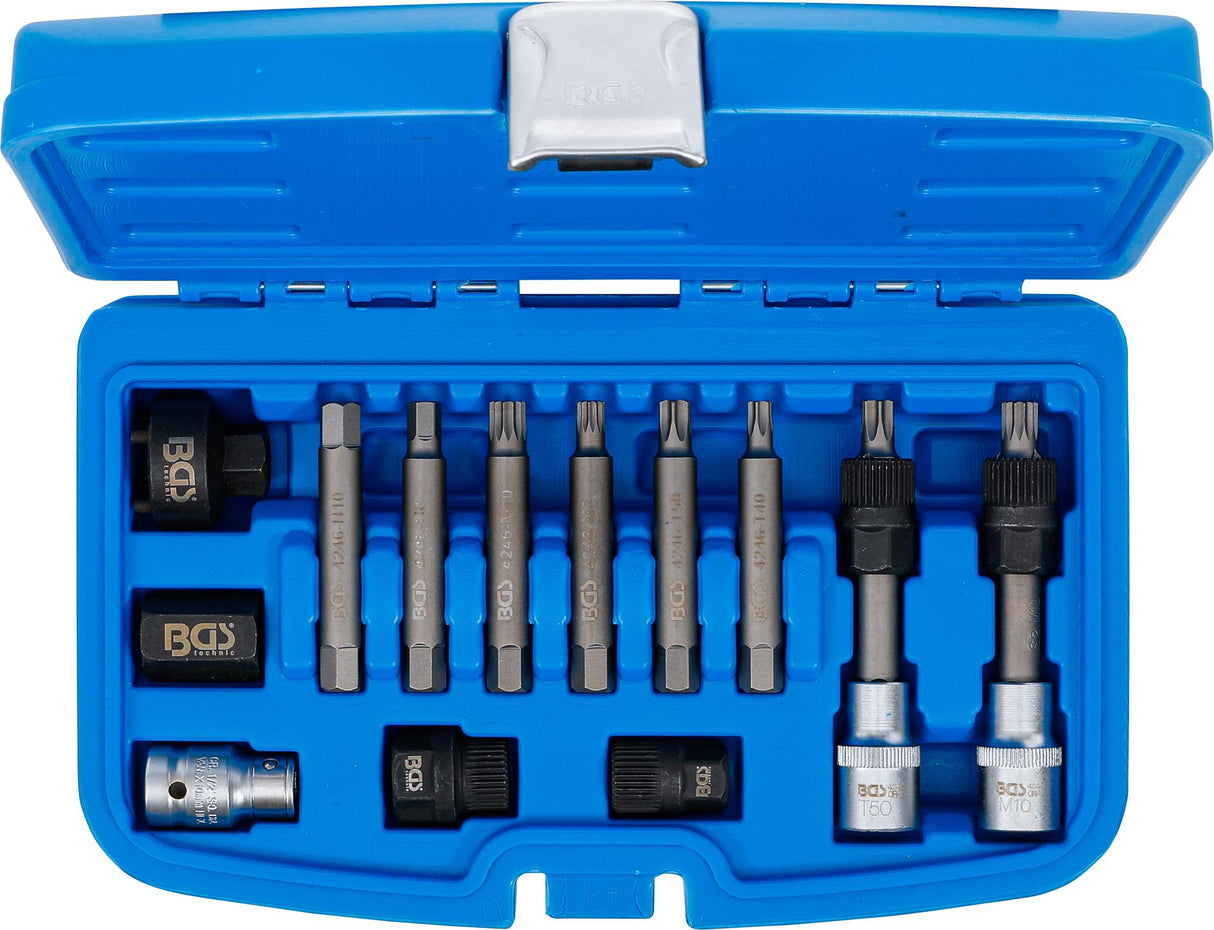 ALTERNATOR BIT/ BIT SOCKET SET | 12.5 MM (1/2") | 13 PCS. (4246)