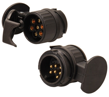 ADAPTER FOR TRAILER PLUG FROM 13 TO 7 CONTACTS ISO 1724 (TR1317)