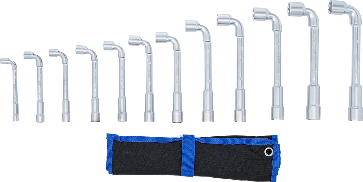 DEEP HOLE PIPE SPANNER SET | 8 - 19 MM | 12 PCS. (70186)