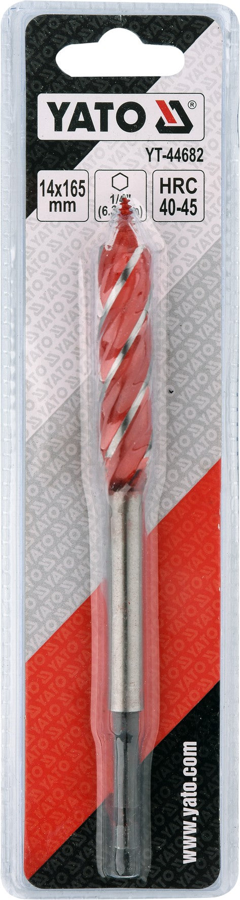 AUGER DRILL BIT 14MM HEX (YT-44682)