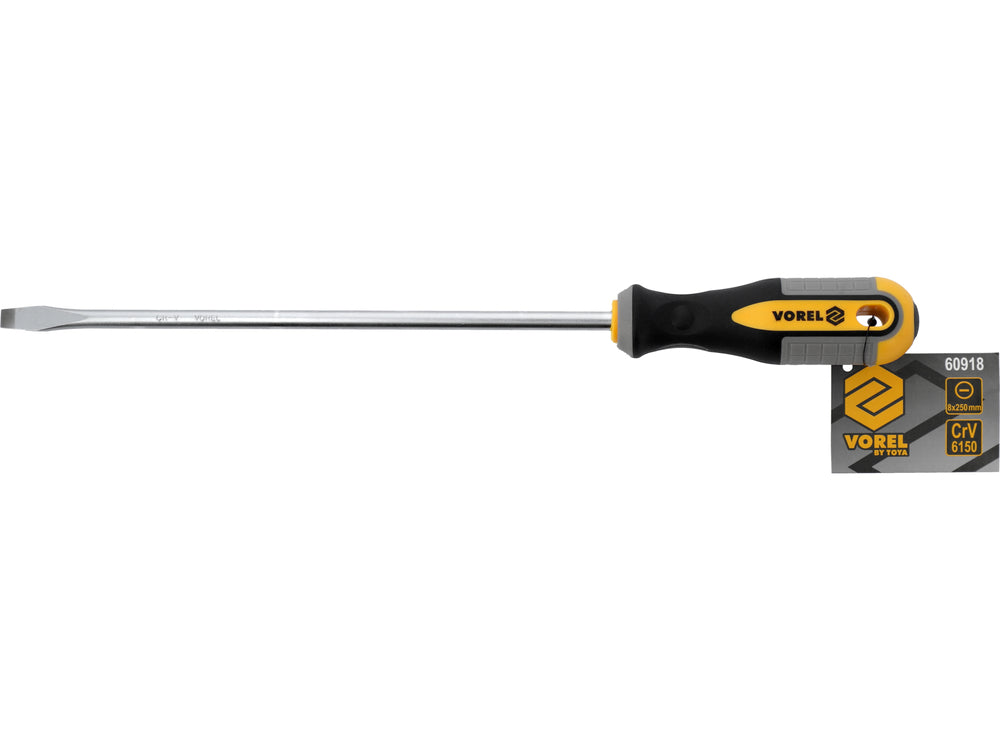 SLOTTED SCREWDRIVER 8X250MM (60918)