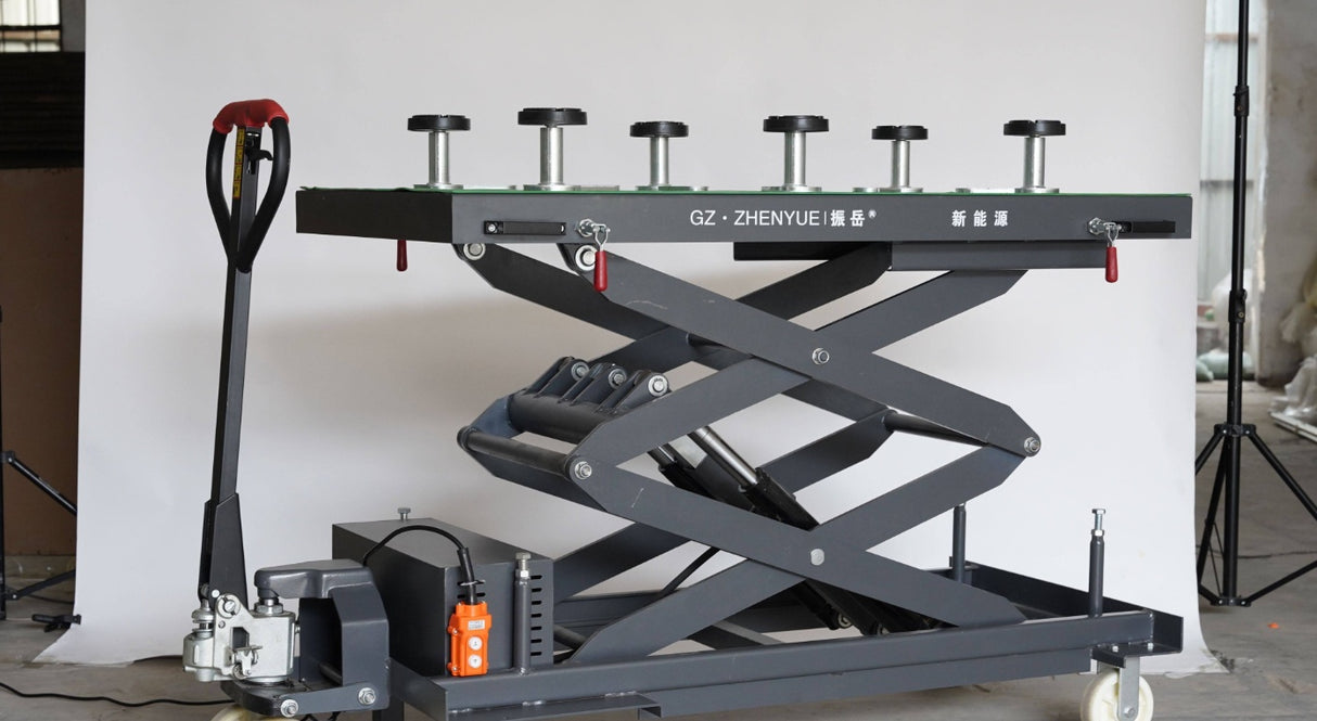 ELECTRIC VEHICLE BATTERY REMOVAL AND LIFTING SCISSOR PLATFORM (H2100)