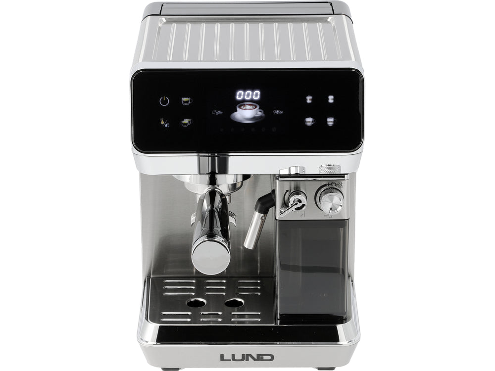 PRESSURE COFFEE MAKER WITH MILK FROTHER 1350W (68503)