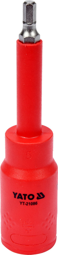 INSULA. STAR BIT SOCKET 5X120MM 1/2" VDE (YT-21086)