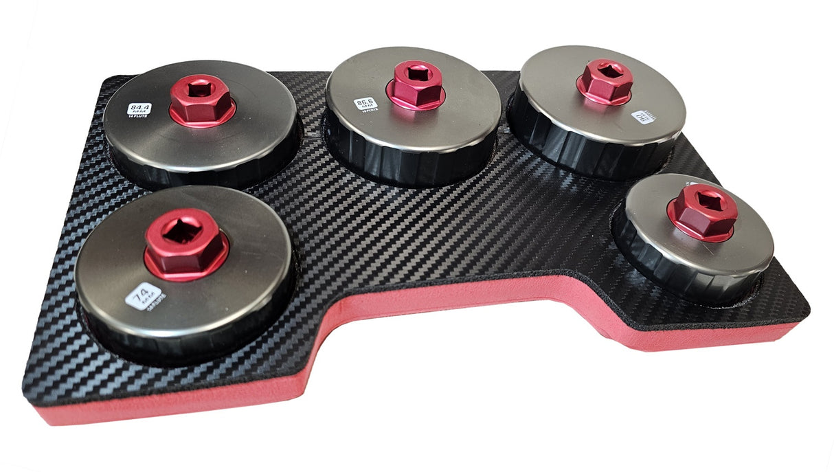 OIL FILTER WRENCH SET | ALUMINUM | 5 PCS. (AFW5S)