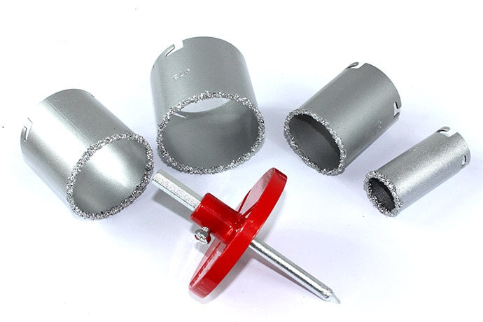 TUNGSTEN HOLE SAW SET | 33-53-67-73 MM | 6 PCS. (V3910)