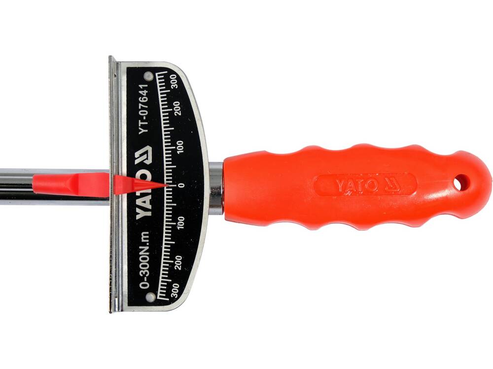 BEAM TORQUE WRENCH 1/2" 0-300NM (YT-07641)