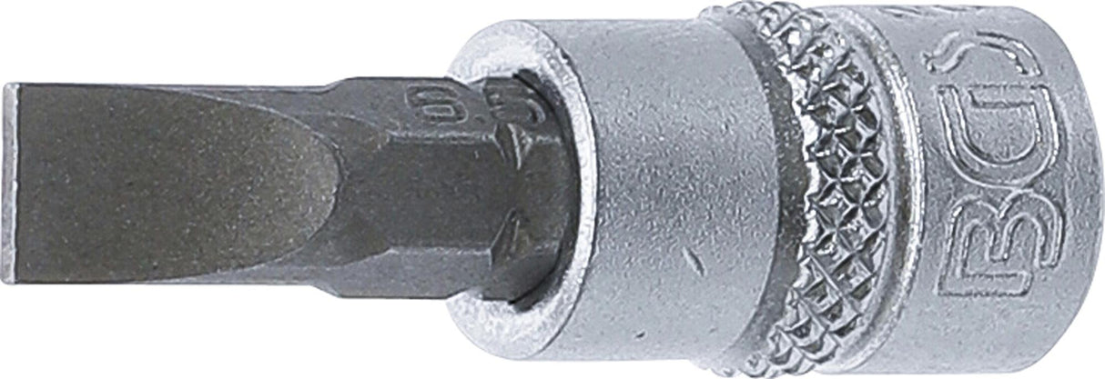 BIT SOCKET | 6.3 MM (1/4") DRIVE | SLOT SL 6.5 MM (2495)