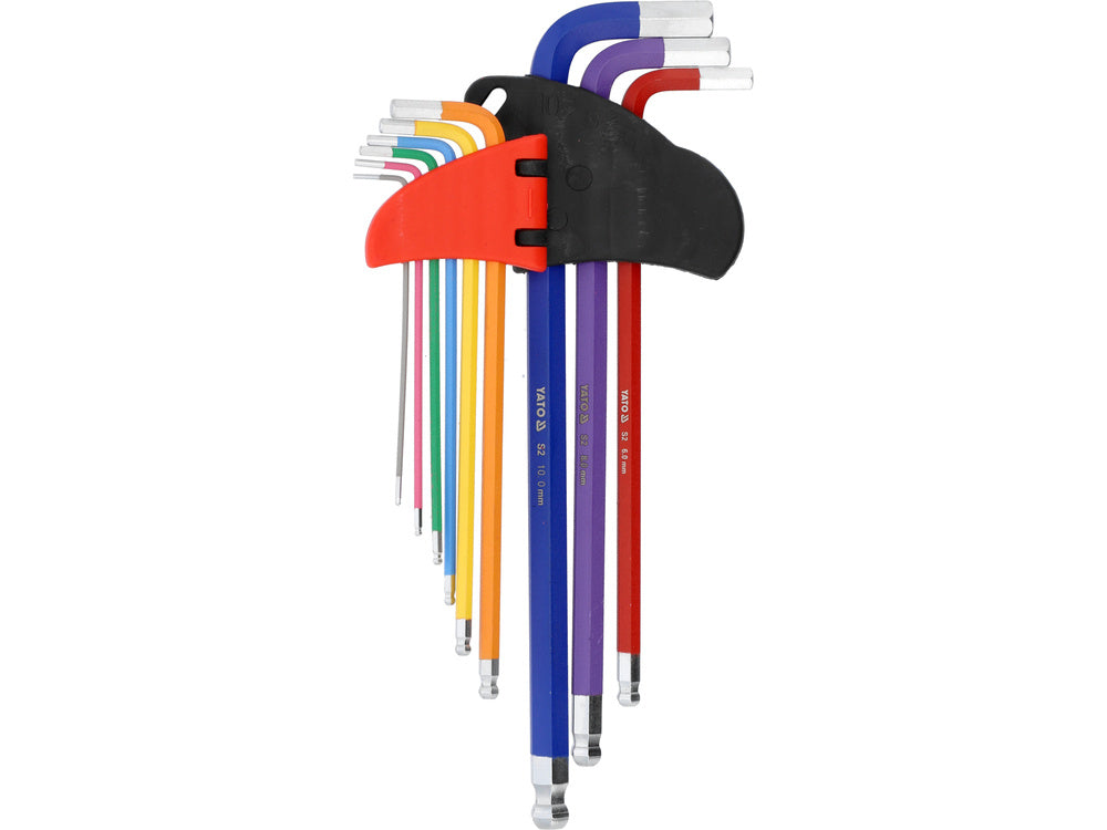 9PCS EXTRA LONG HEX KEY BALL SET1.5-10MM (YT-05635)
