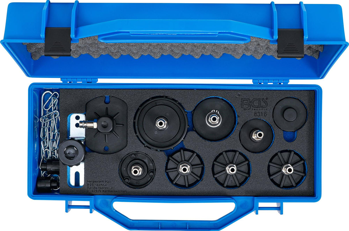 ADAPTOR SET FOR BGS 8315 | FOR AUDI, BMW, FORD, HONDA, NISSAN, OPEL / VAUXHALL, VW (8316)