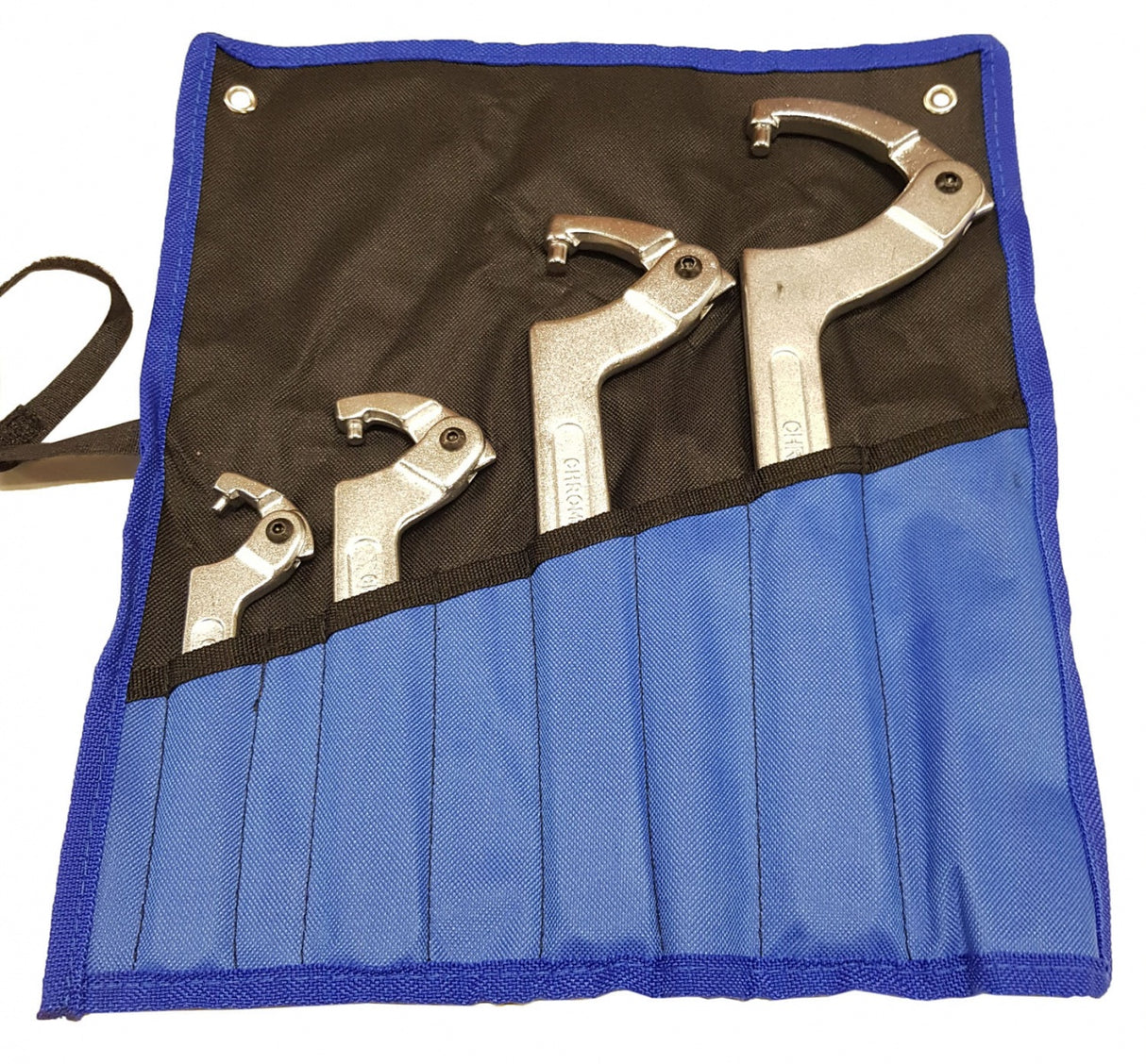 HOOK TYPE / SLIP JOINT WRENCH SET | ROUND TIP | 19 - 170 MM | 4 PCS. (H6818)