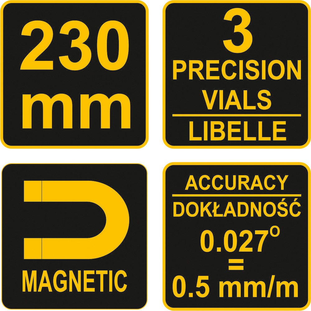 TORPEDO LEVEL 230 MM (16300)