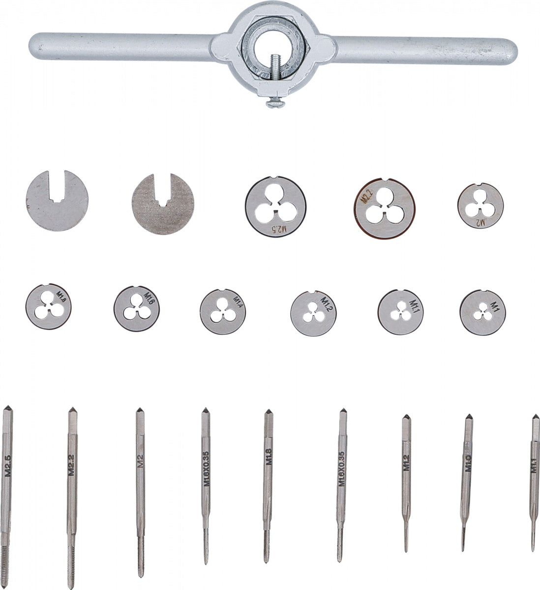 TAP AND DIE SET | M1 - M2.5 | 31 PCS. (902)