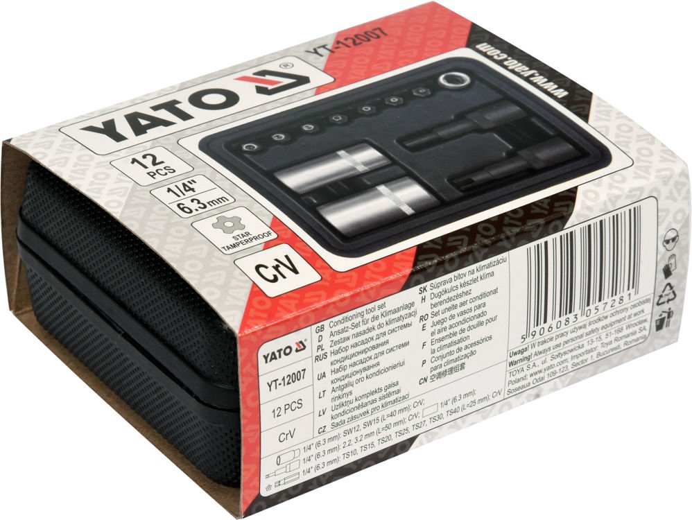 CONDITIONING TOOL SET 1/4" (YT-12007)