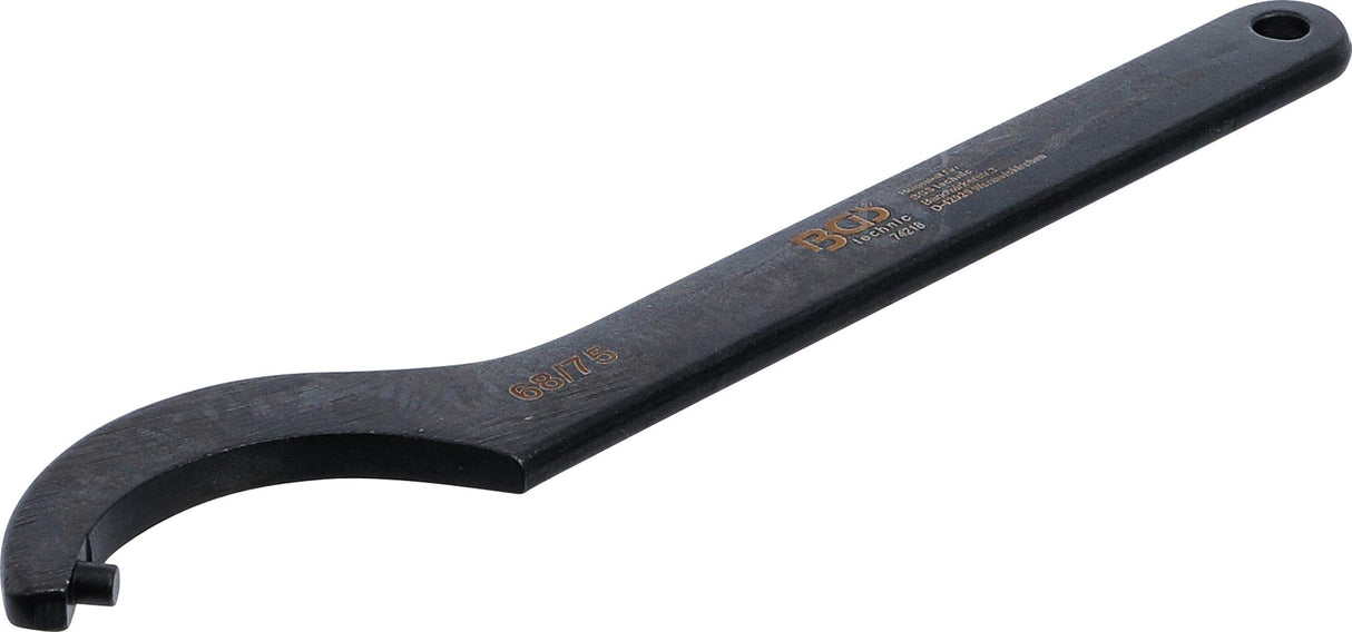 HOOK WRENCH WITH PIN | 68 - 75 MM (74218)