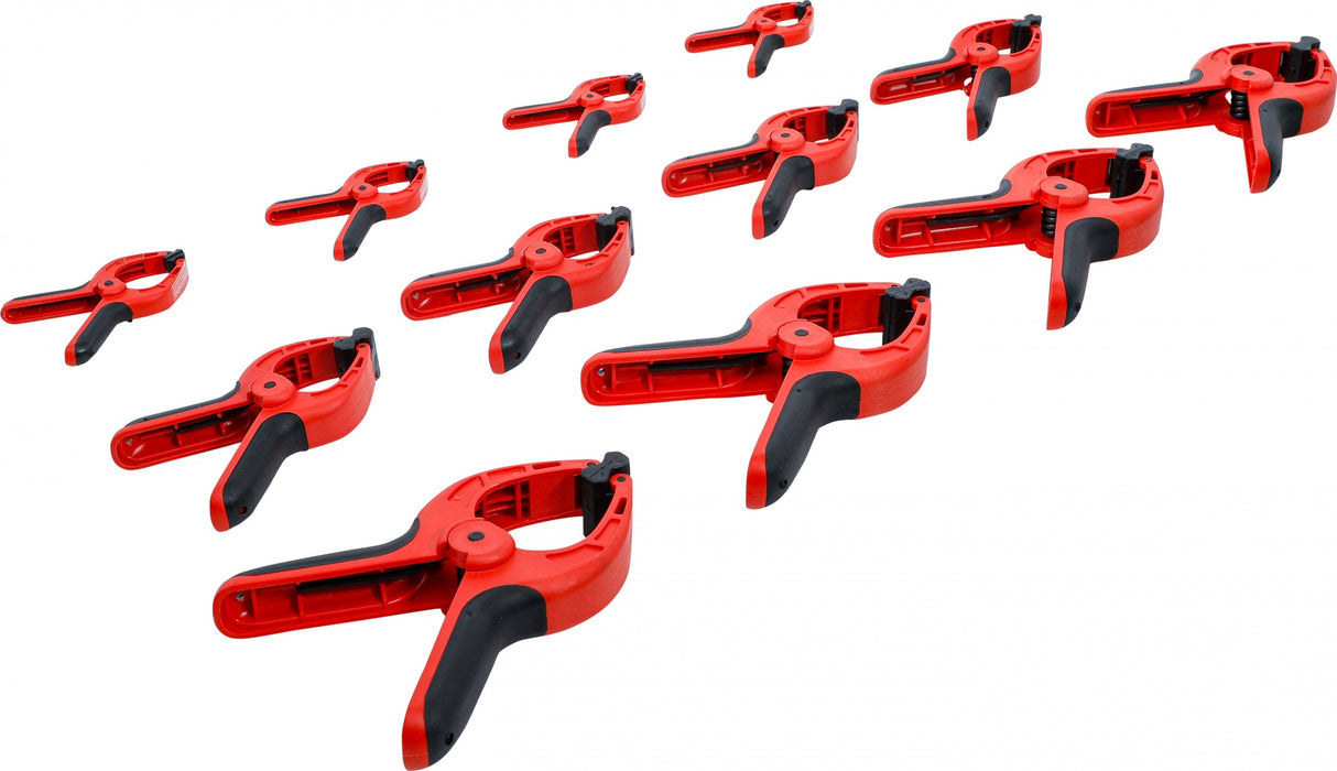 CLAMPS SET | NYLON | 85 - 160 MM | 12 PCS. (59858)