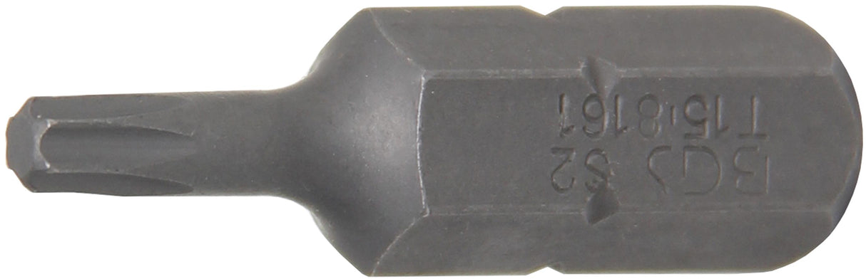 BIT | LENGTH 30 MM | 8 MM (5/16") DRIVE | T-STAR (FOR TORX) T15 (8161)
