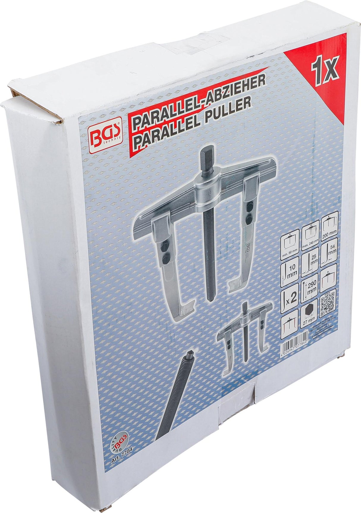 PARALLEL PULLER, FINE THREAD, 2-LEGS | 50 - 240 MM (7784)