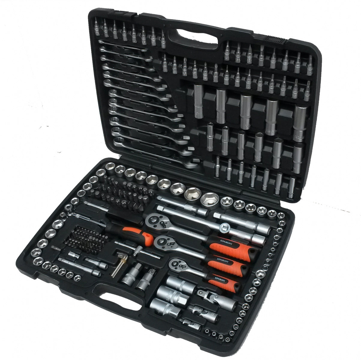 TOOL SET | 6.3 MM (1/4") / 10 MM (3/8") / 12.5 MM (1/2") | 216 PCS. (KR121216A)