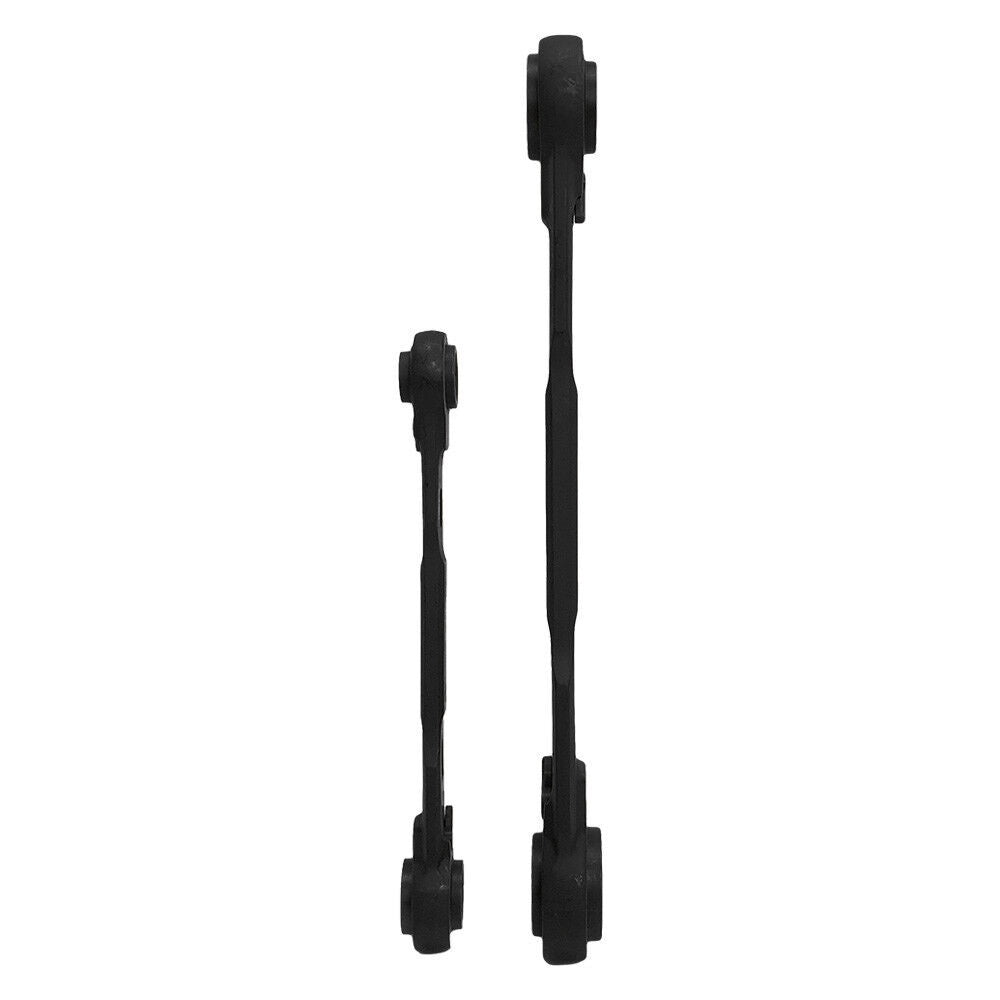 MULTI-FUNCTION RATCHET WRENCHES | DOUBLE-SIDED WITH REVERSE | 4-IN-1 | 2 PCS. (DRW2S)