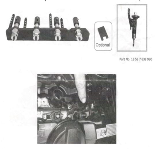 FUEL INJECTION / REMOVAL / INSTALLATION TOOL SET | BMW B38 / B48 (SK1310)