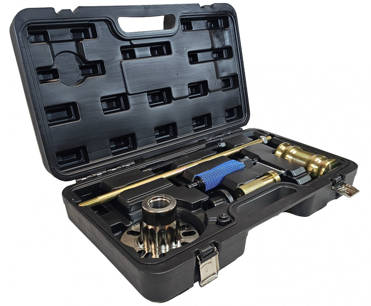 HYDRAULIC WHEEL HUB PULLER SET | WITH SLIDE HAMMER | 8 PCS. (SK5134B)