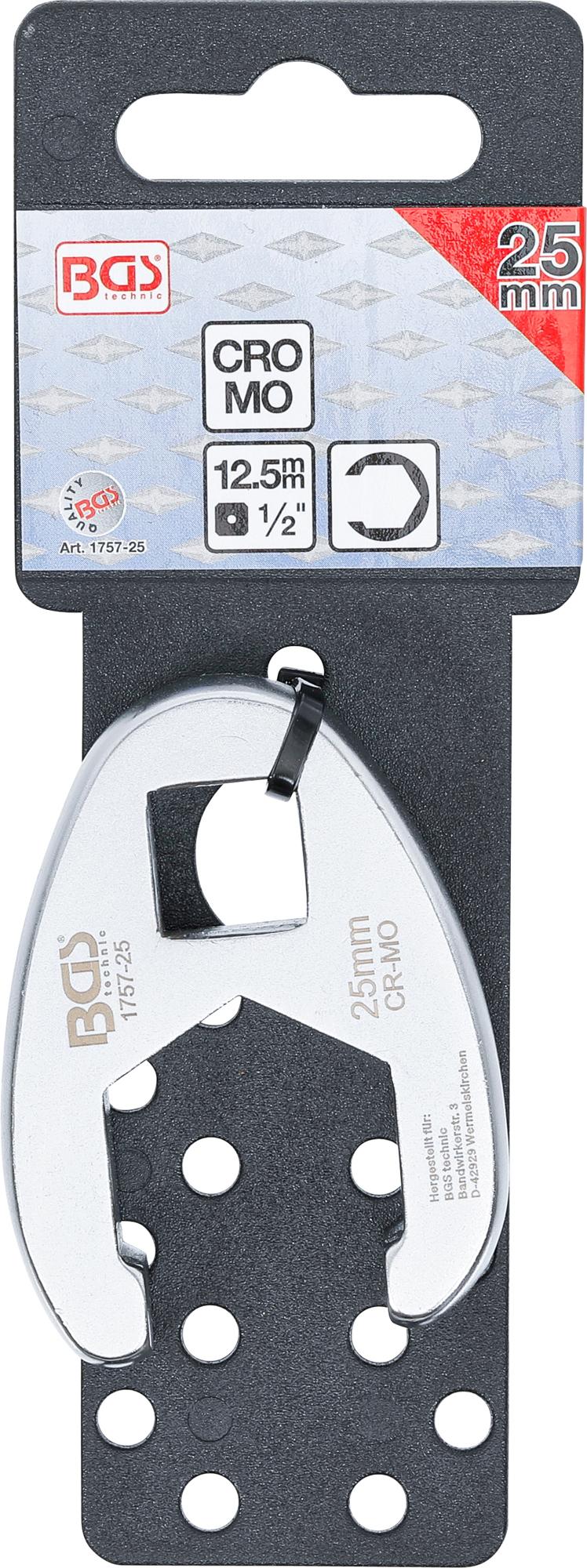 CROWFOOT SPANNER | 12.5 MM (1/2") DRIVE | 25 MM (1757-25)