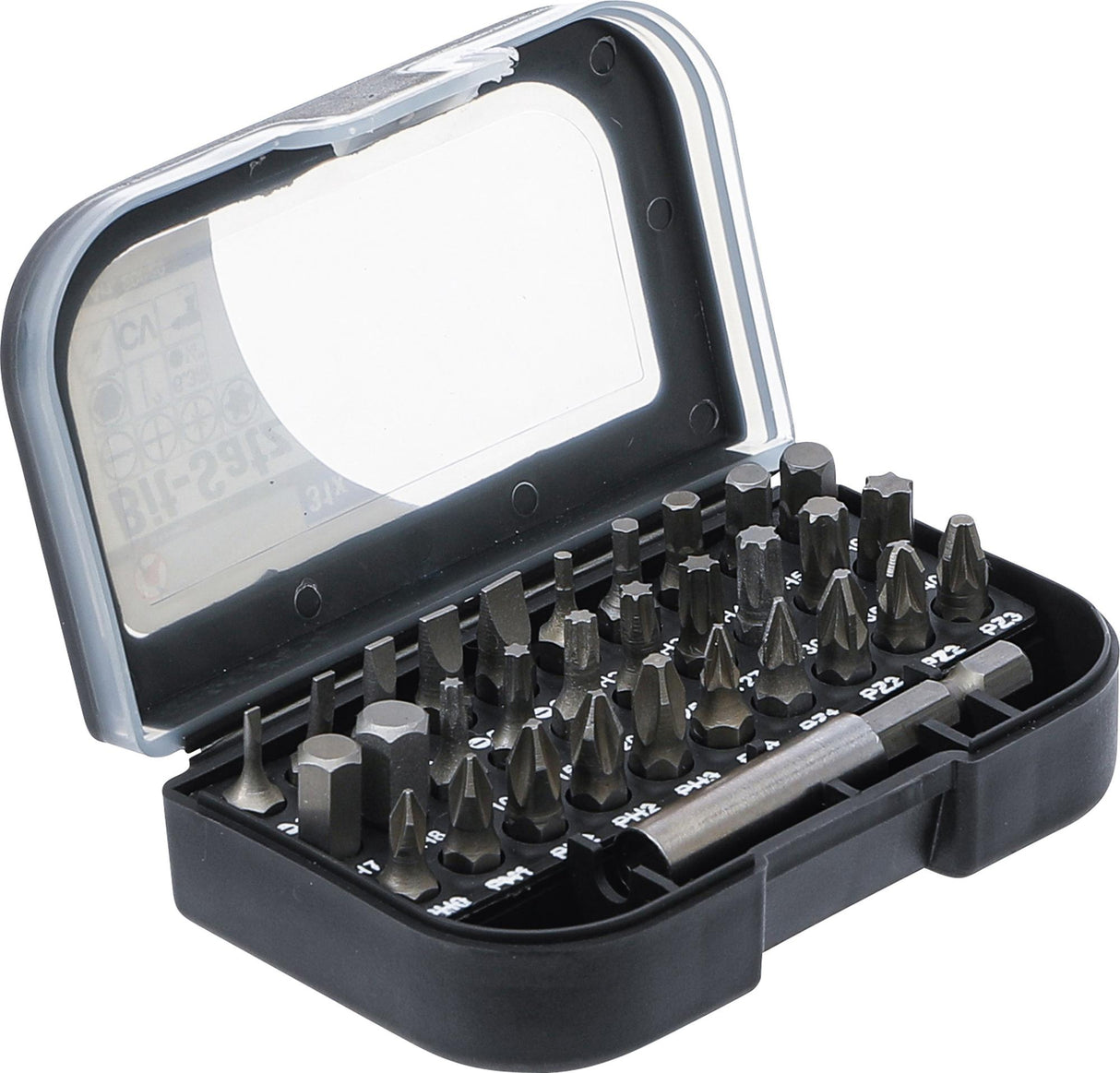 BIT SET | 6.3 MM (1/4") DRIVE | 31 PCS. (20820)