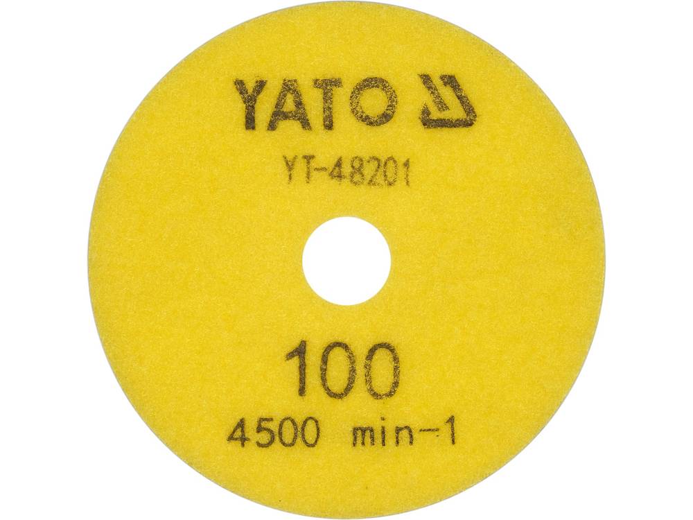DIAMOND POLISHING DISC 100MM GR.100 (YT-48201)