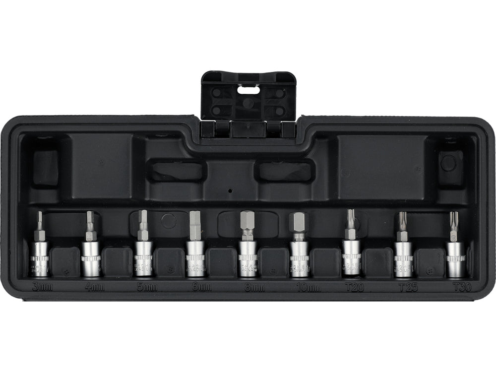 TORQUE WRENCH | 6.3 MM (1/4") | 5 - 25 NM | WITH BITS | 11 PCS (YT-07840)
