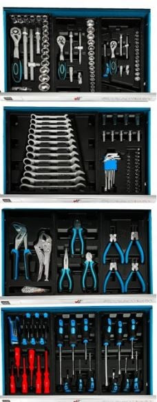 TOOL CABINET ON CASTERS | WITH TOOLS | 7 DRAWERS (H7005)