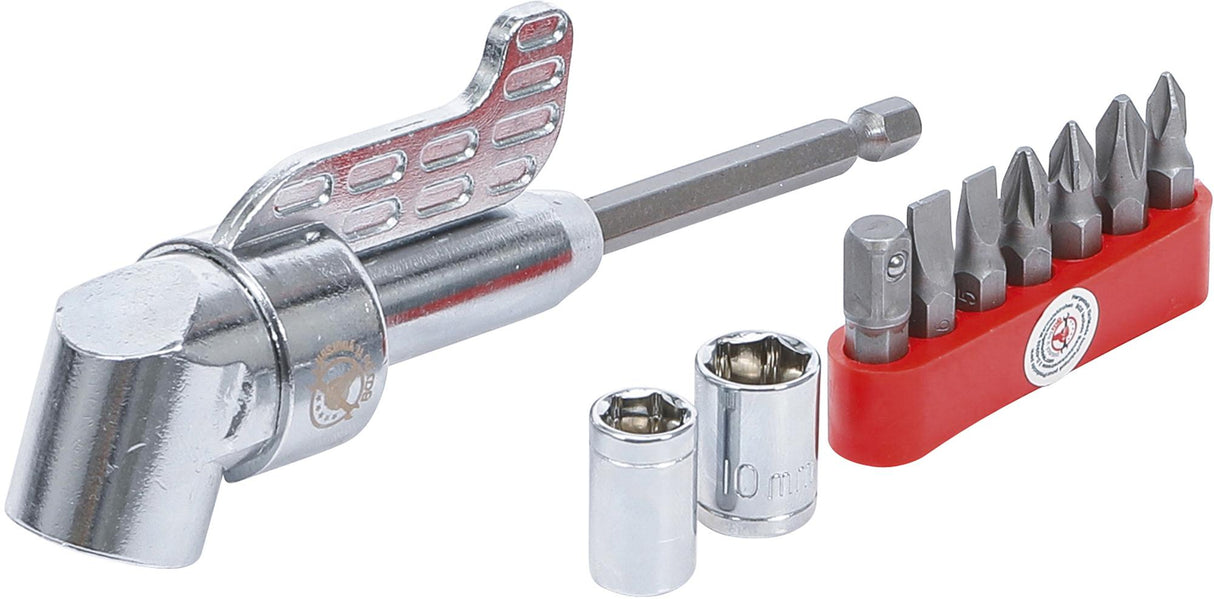 OFFSET SCREWDRIVER ATTACHMENT FOR DRILLS | 10 PCS. (20801)