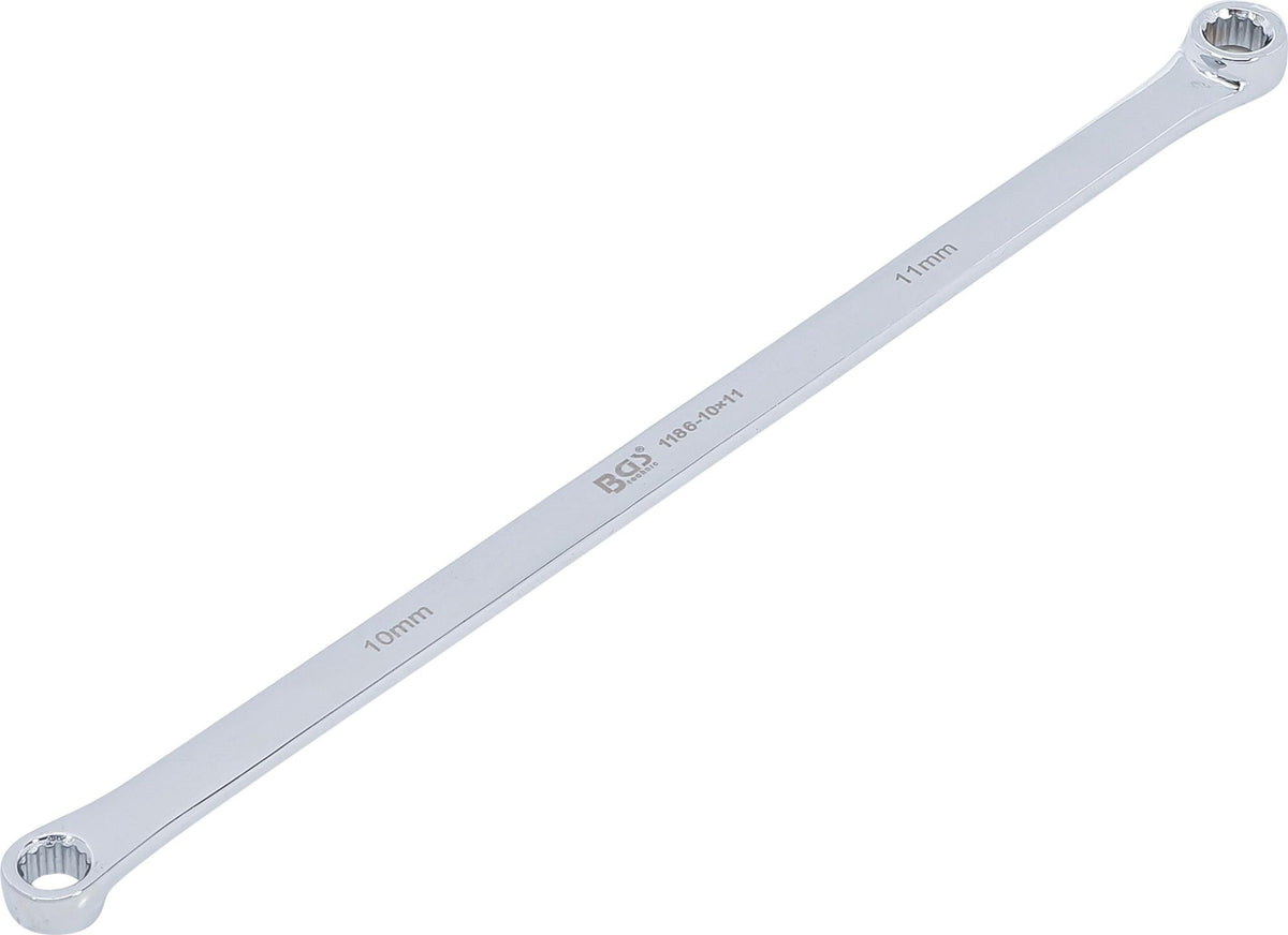 DOUBLE ENDED SPANNER | EXTRA LONG | 10 X 11 MM (1186-10X11)